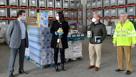 Donaci&oacute;n de Nestl&eacute; al Banco de Alimentos de Cantabria