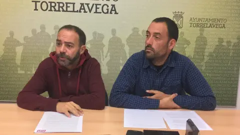 Concejales de ACpT, Iv&aacute;n Mart&iacute;nez y Alejandro Fern&aacute;ndez