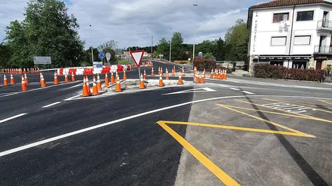 Obras de mejora de seguridad vial en Oru&ntilde;a
