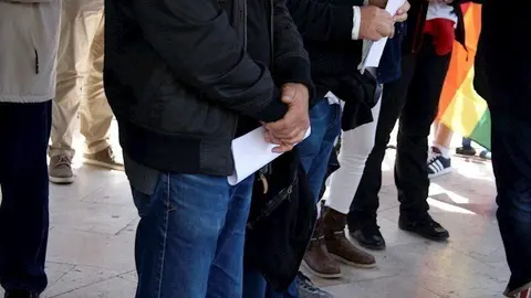 Carlos S&aacute;nchez y Mariano Carmona, l&iacute;deres de CCOO y UGT en Cantabria