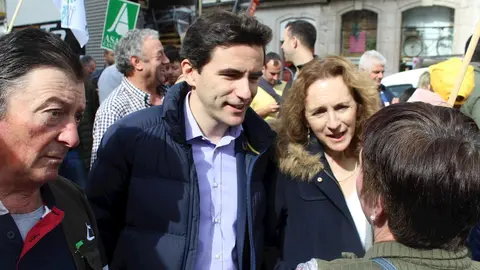 Pedro Casares e Isabel Fern&aacute;ndez