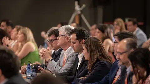 Cargos de Ciudadanos en una reuni&oacute;n del Consejo General del partido en 2019.