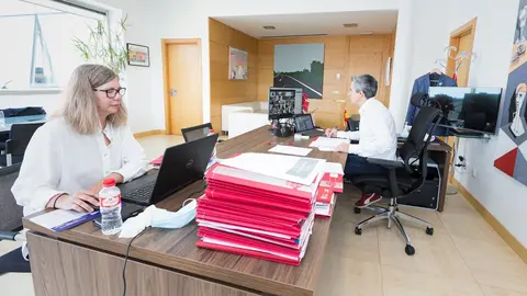Pablo Zuloaga durante la Conferencia Sectorial de Igualdad