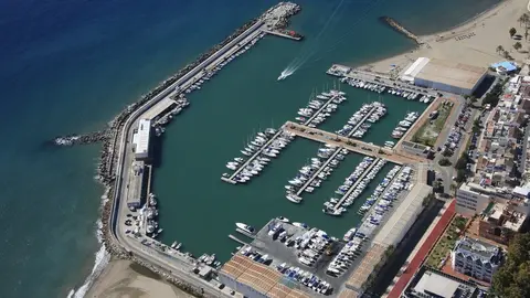 Imagen del puerto de Marbella (M&aacute;laga)