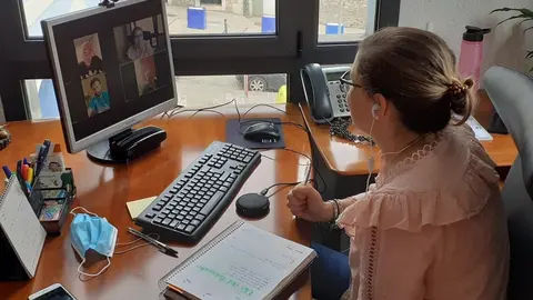 Concejala de Festejos, Cristina Laza