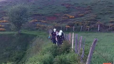 Evacuaci&oacute;n de la mujer que se rompi&oacute; el tobillo