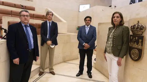 Representantes de las residencias de Cantabria