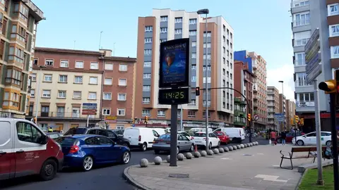 Atasco de tr&aacute;fico en Gij&oacute;n