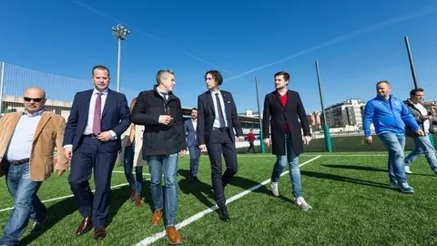 11:00 Campo Municipal Frajanas, El Astillero. El vicepresidente y consejero de Universidades, Igualdad, Cultura y Deporte, Pablo Zuloaga, realiza una visita institucional a este municipio. 11 de marzo de 2020 &copy; Ra&uacute;l Lucio
