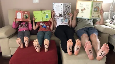 Una de las im&aacute;genes ganadoras de uno de los concursos fotogr&aacute;ficos de Camargo por el D&iacute;a del Libro