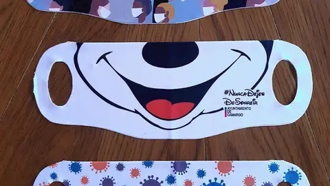 Mascarillas para vecinos de Camargo 
