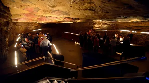 Imagen de la 'Neocueva' del Museo de Altamira