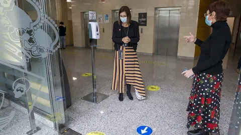 Presidencia Paula Fern&aacute;ndez. Secretario General. Noelia, Medidas De Protecci&oacute;n. Covid 19. 15 Mayo 2020  Miguel De La Parra