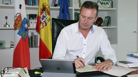 El Consejero De Desarrollo Rural, Ganader&iacute;a, Pesca, Alimentaci&oacute;n Y Medio Ambiente, Guillermo Blanco