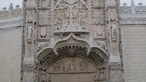 Fachada Del Museo Nacional De Escultura, Con Sede En Valladolid
