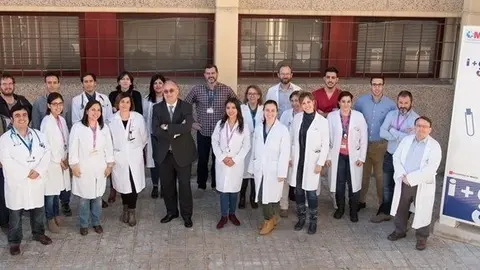 Grupo de investigaci&oacute;n liderado por Leocadio Rodr&iacute;guez-Ma&ntilde;as en el Hospital de Getafe