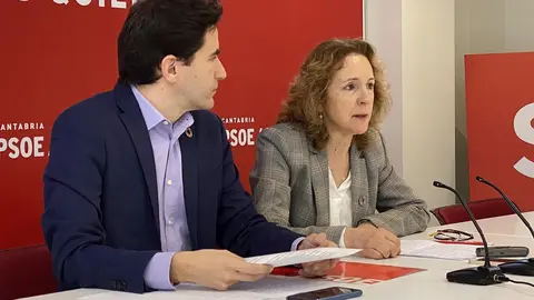 Isabel Fern&aacute;ndez y Pedro Casares