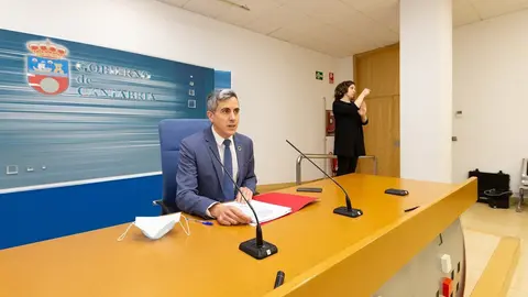 Pablo Zuloaga, vicepresidente y portavoz del Gobierno