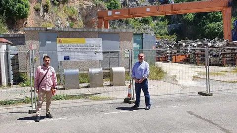 De izquierda a derecha, Fernando Palacio y Jos&eacute; Miguel Fern&aacute;ndez Viadero