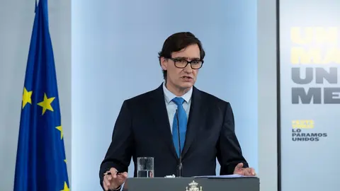 El ministro de Sanidad, Salvador Illa. 