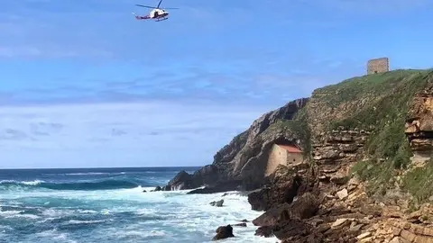 Reanudada la b&uacute;squeda del pescador ca&iacute;do al mar en Ubiarco