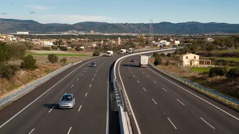 Una de la autopistas de Abertis en Espa&ntilde;a