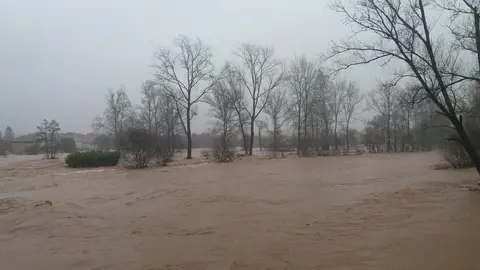 Inundaciones en Cantabria en enero de 2019