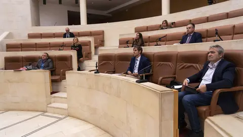 Comparecencia de CEOE, UGT y CCOO en el Parlamento