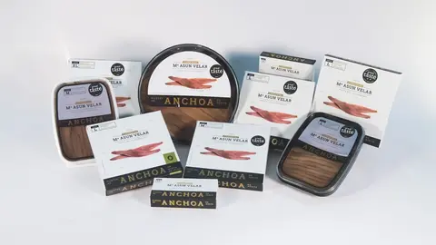 Anchoas de la conservara castre&ntilde;a M&ordf; Asun Velar