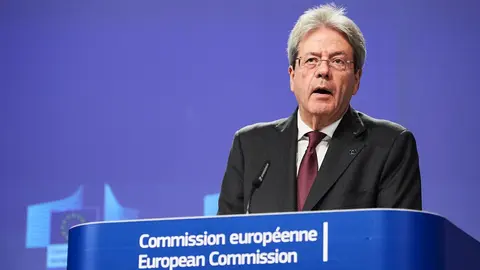 El comisario de Econom&iacute;a, Paolo Gentiloni 