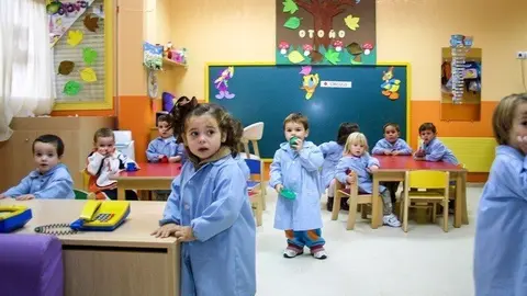 Escolares en un centro educativo (archivo)