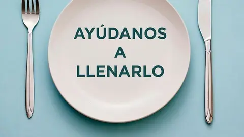 Cartel de la campa&ntilde;a de El Corte Ingl&eacute;s con la Federaci&oacute;n Espa&ntilde;ola de Bancos de Alimentos