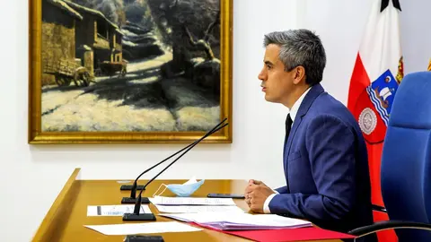 El vicepresidennte de Cantabria y consejero de Universidades, Igualdad, Cultura y Deporte, Pablo Zuloaga