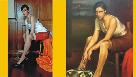 Ganadora del concurso 'Familia con arte'