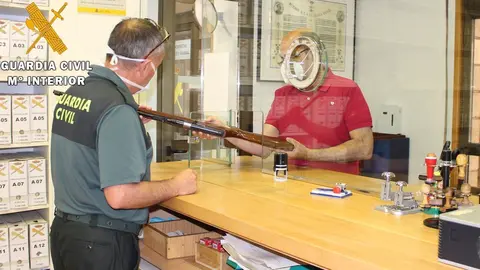 Intervenci&oacute;n armas Guardia Civil