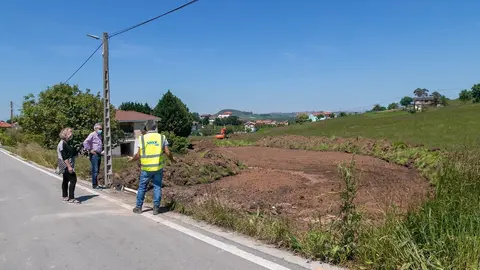 Polanco.- Arrancan las obras del vial Rumoroso-So&ntilde;a, que "cambiar&aacute; la movilidad" del municipio