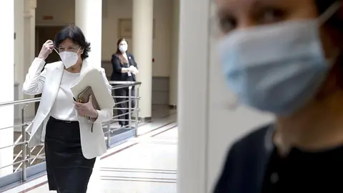 La ministra de Educaci&oacute;n, Isabel Cela&aacute;, el pasado 5 de mayo en el Senado.