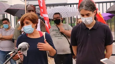 La Alcaldesa De Montcada I Reixac, Laura Campos, Y El Alcalde De Ripollet, Jos&eacute; Mar&iacute;a Osuna