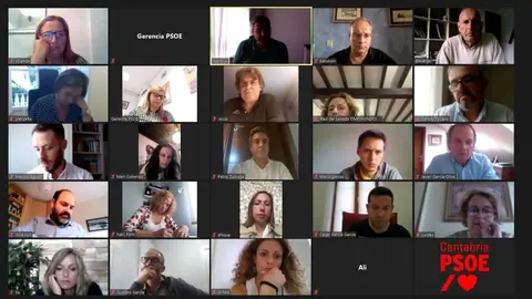 Comisi&oacute;n Ejecutiva Regional telem&aacute;tica del PSOE