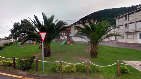 Parque infantil de Helgueras, en Noja