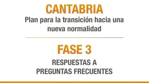 Gu&iacute;a de Cantabria para la fase 3 de la desescalada
