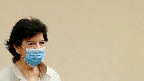 La ministra de Educaci&oacute;n, Isabel Cela&aacute;, el pasado mes de mayo en el Congreso.