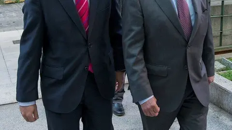 &Iacute;&ntilde;igo Urkullu, el lehendakari del PNV, con Miguel &Aacute;ngel Revilla, presidente de Cantabria. 