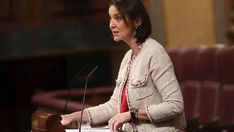 La ministra de Industria, Comercio y Turismo, Reyes Maroto. 