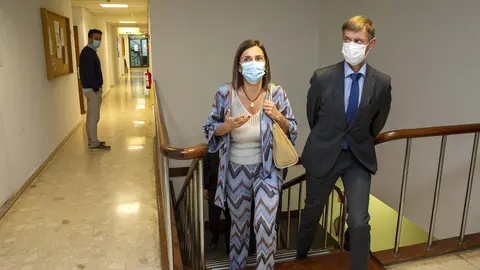 La consejera de Justicia y el presidente del TSJC visitan el nuevo juzgado, n&uacute;mero 12, en Santander