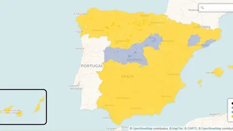 El mapa de desescalada a partir del lunes 15 de junio por municipios