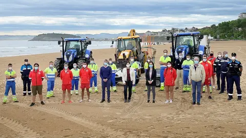 Presentaci&oacute;n del dispositivo de playas para este verano