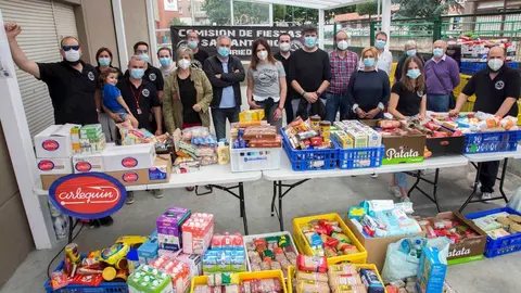 Recogida solidaria en Muriedas