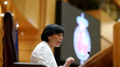 La ministra de Educaci&oacute;n y Formaci&oacute;n Profesional, Isabel Cela&aacute;, el pasado 4 de junio en una comparecencia en el Senado.