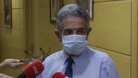 El presidente de Cantabria, Miguel &Aacute;ngel Revilla.